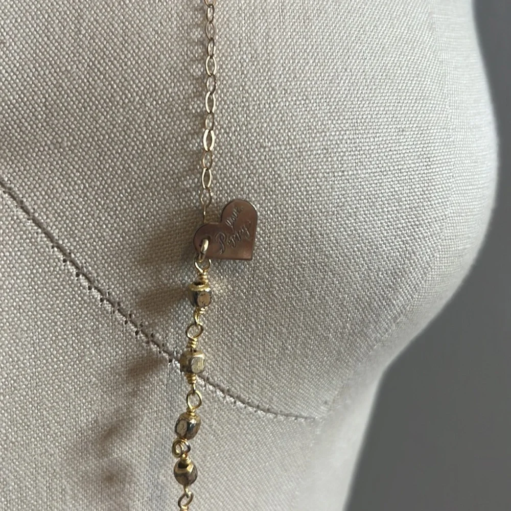 LOVE POPPY JEWELS Long Gold Plated Ball Necklace​​​​​​​​​ - Picture 7 of 10